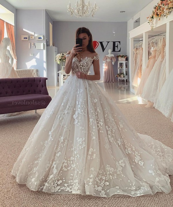 Lace Wedding Dresses 2020 from salonlove1 47