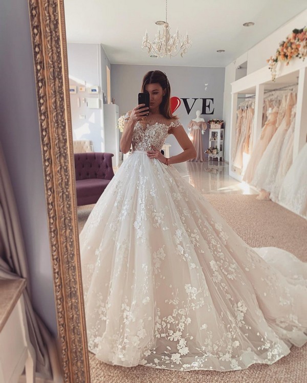 Lace Wedding Dresses 2020 from salonlove1 49