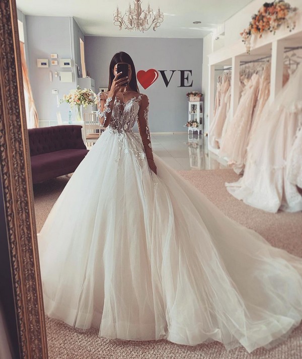 Lace Wedding Dresses 2020 from salonlove1 5