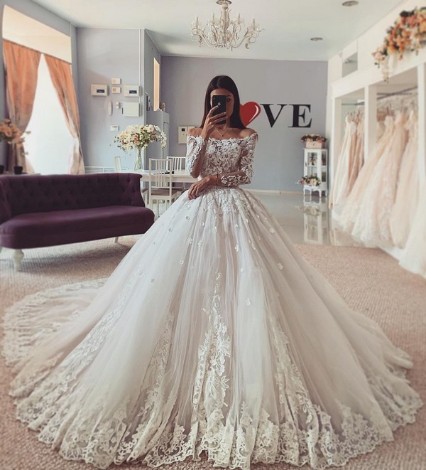 Lace Wedding Dresses 2020 from salonlove1 54