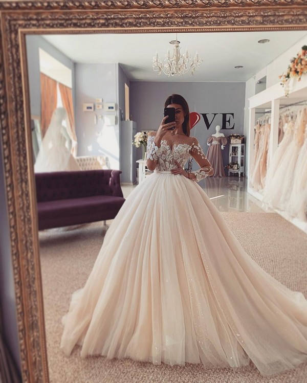 Lace Wedding Dresses 2020 from salonlove1 55