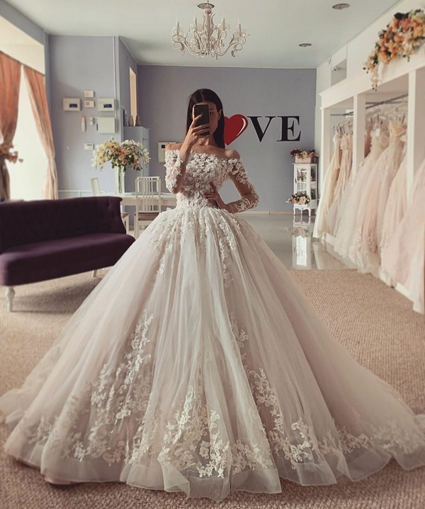 Lace Wedding Dresses 2020 from salonlove1 56