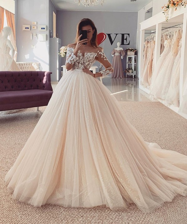 Lace Wedding Dresses 2020 from salonlove1 58
