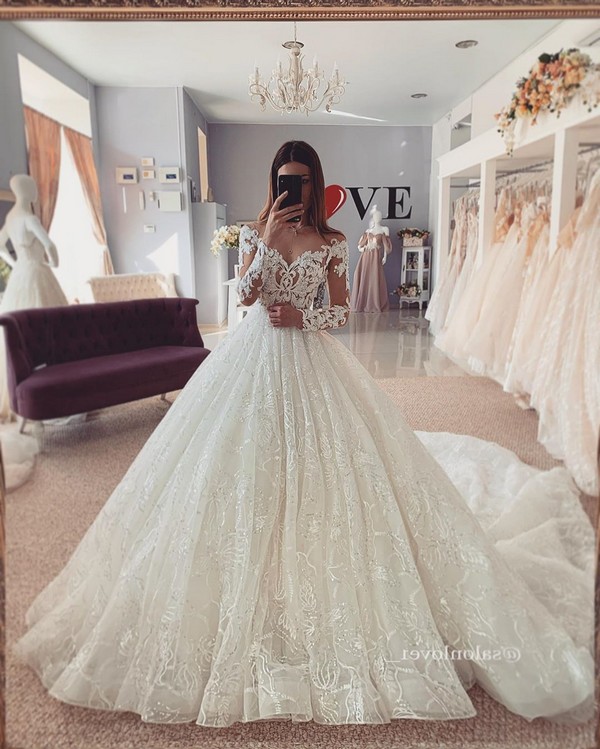 Lace Wedding Dresses 2020 from salonlove1 63