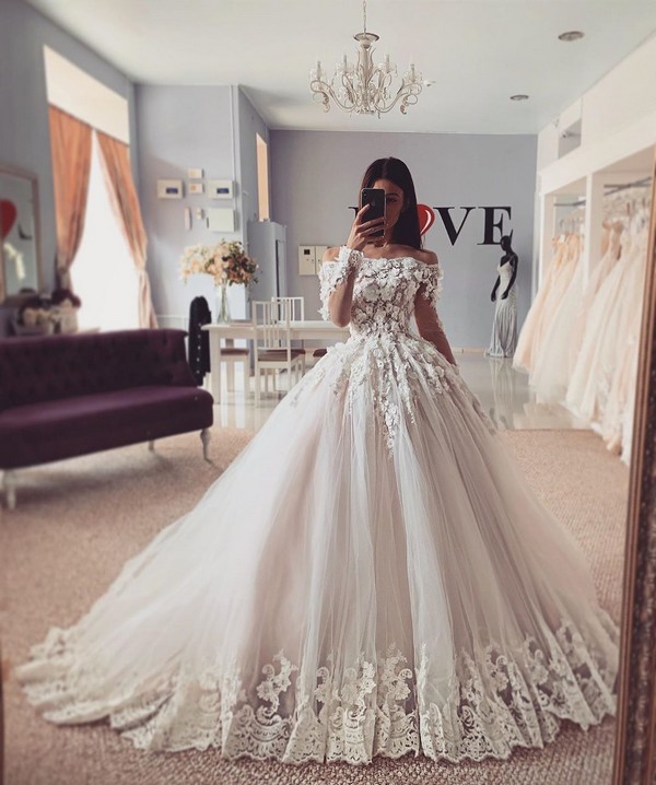 Lace Wedding Dresses 2020 from salonlove1 75