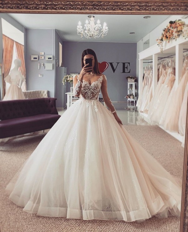 Lace Wedding Dresses 2020 from salonlove1 76
