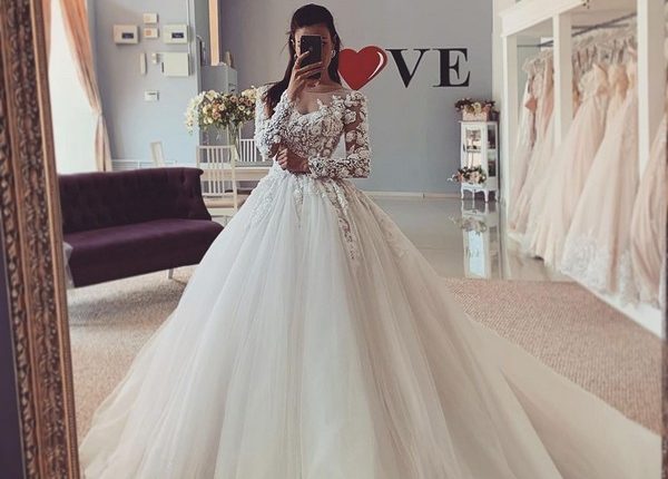 Lace Wedding Dresses 2020 from salonlove1 62