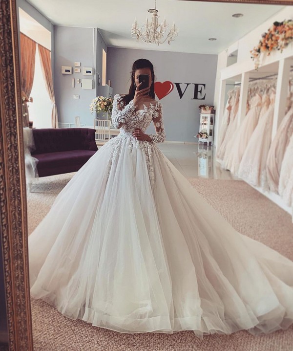 Lace Wedding Dresses 2020 from salonlove1 78