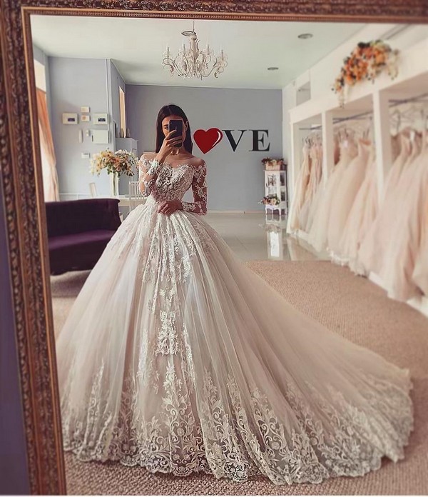 Lace Wedding Dresses 2020 from salonlove1 9