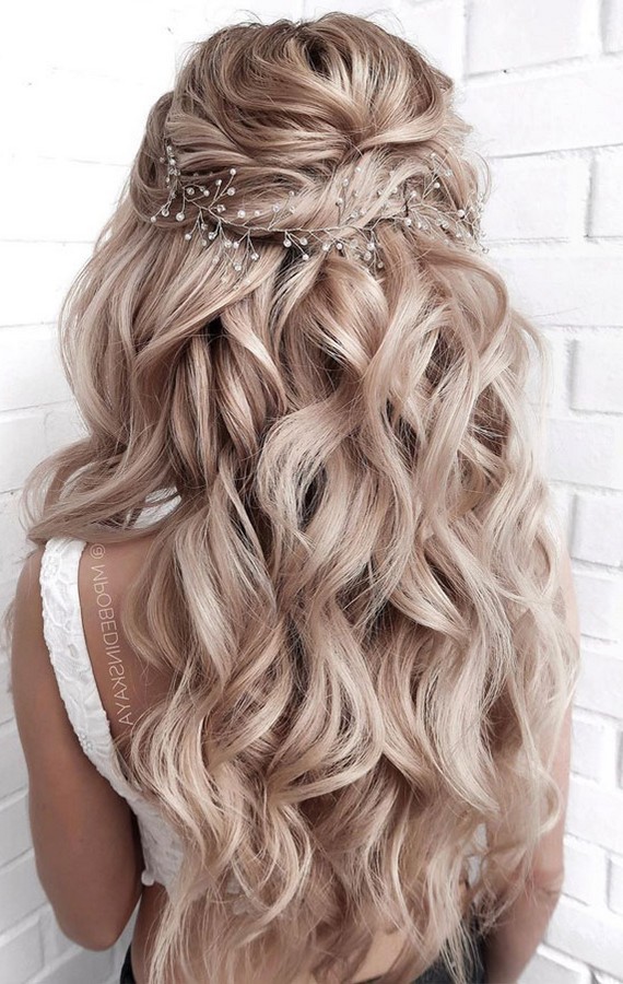 35+ Half Up Half Down Wedding Hairstyles for 2021 Page 2