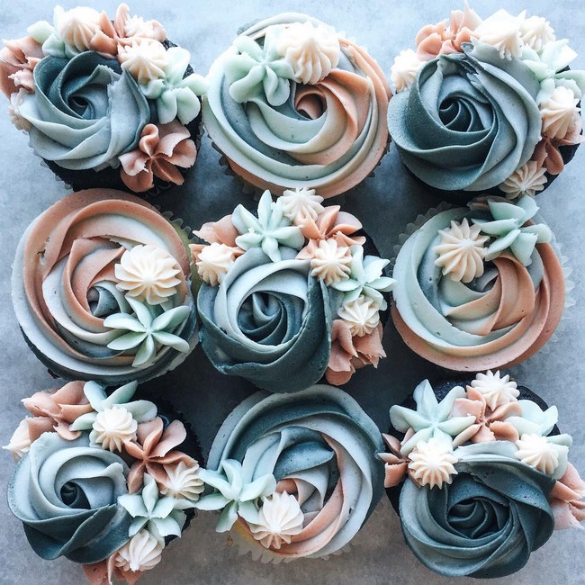 laurynmariebakes Cupcake Decorating Ideas 8