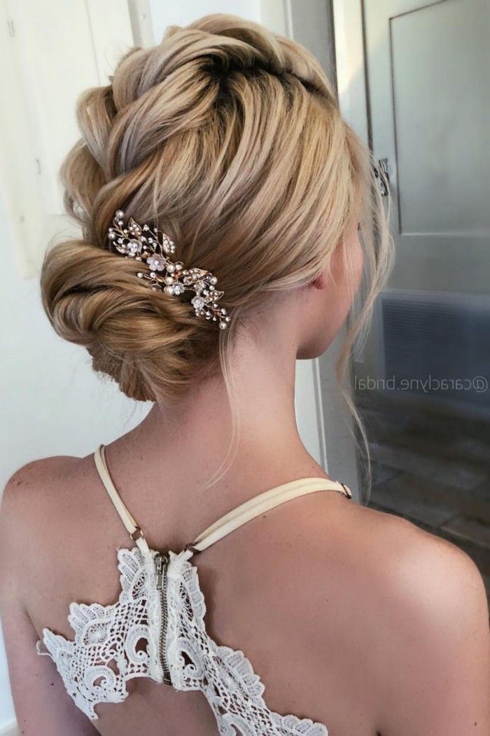 caraclyne.bridal Long Wedding Hairstyles and Updos  #wedding #weddingupdos #weddingideas #hairstyles