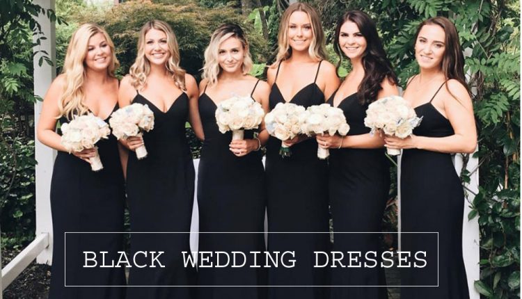 black bridesmaid dresses amsalebridesmaid