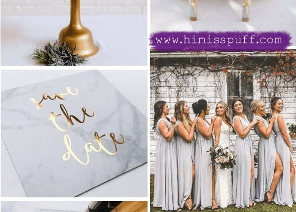 ivory and gold march wedding colors