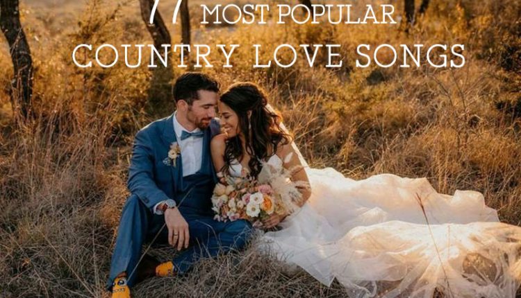 Country wedding love songs cover