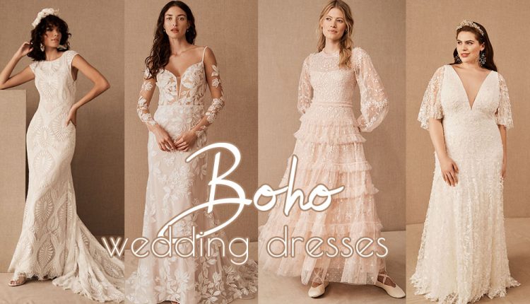 boho wedding dresses