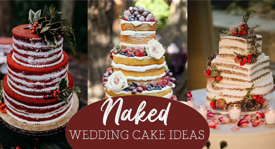 Naked Wedding Cake