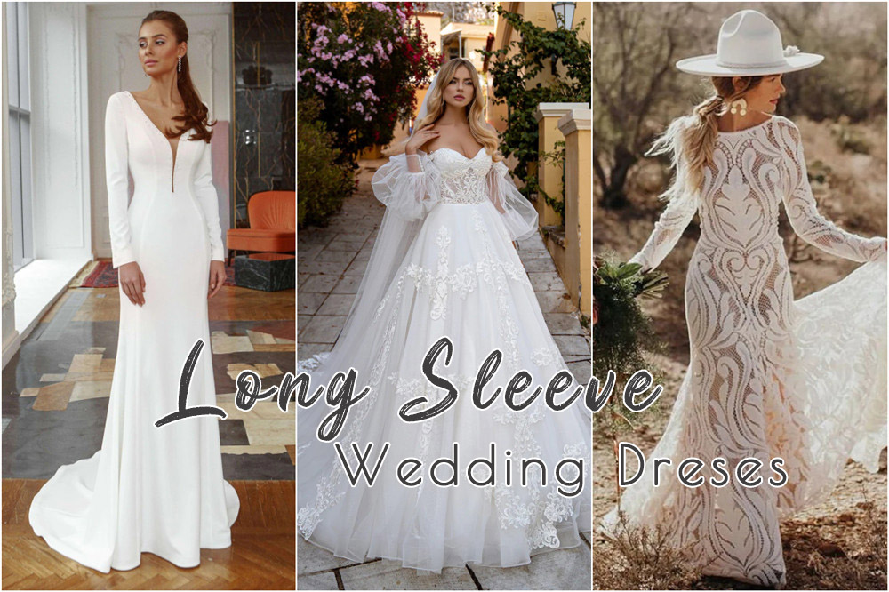 Maxi Wedding Dresses With Sleeves