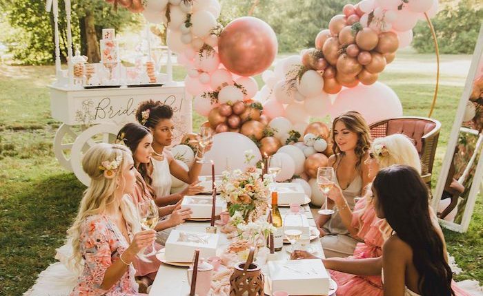 Glam Outdoor Bridal Shower Picnic