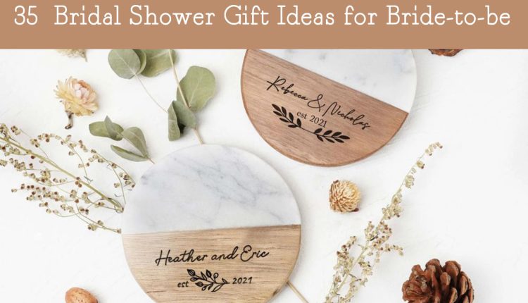 wedding bridal shower gift ideas for bride-to-be