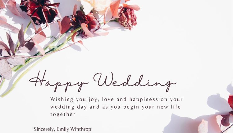 wedding wishes for card 2