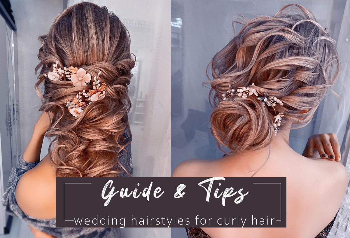 75 Trendiest Updo Hairstyles 2021  Deconstructed Bridal Curly Bun