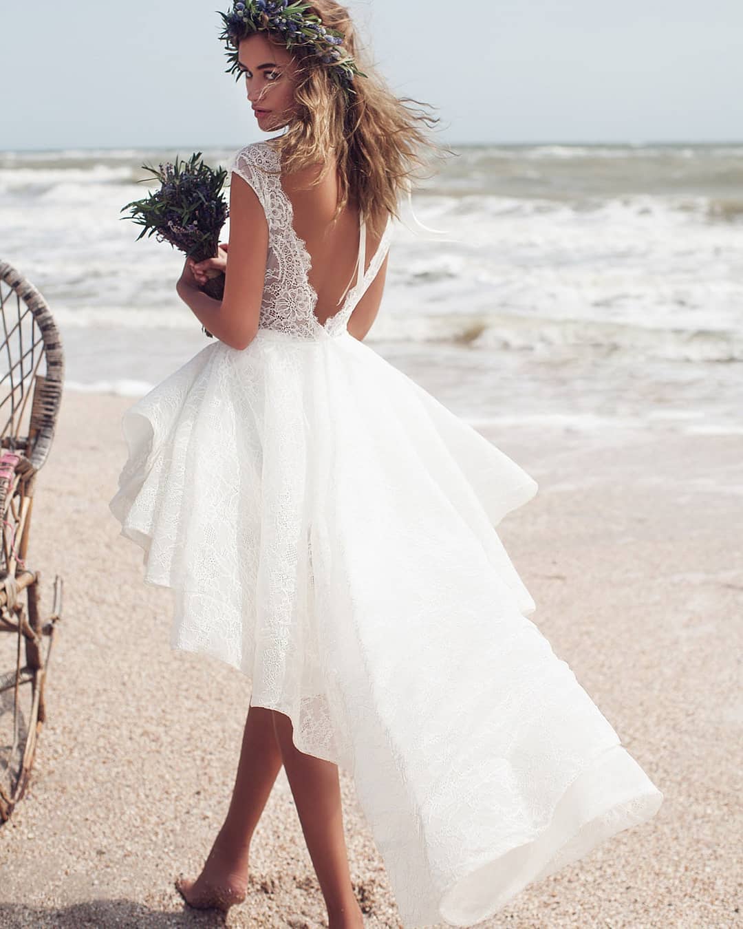 Beach Wedding Dresses: 18 Styles For Hot Weather | Sheer wedding dress, Beach  wedding dress, Beach bridal dresses