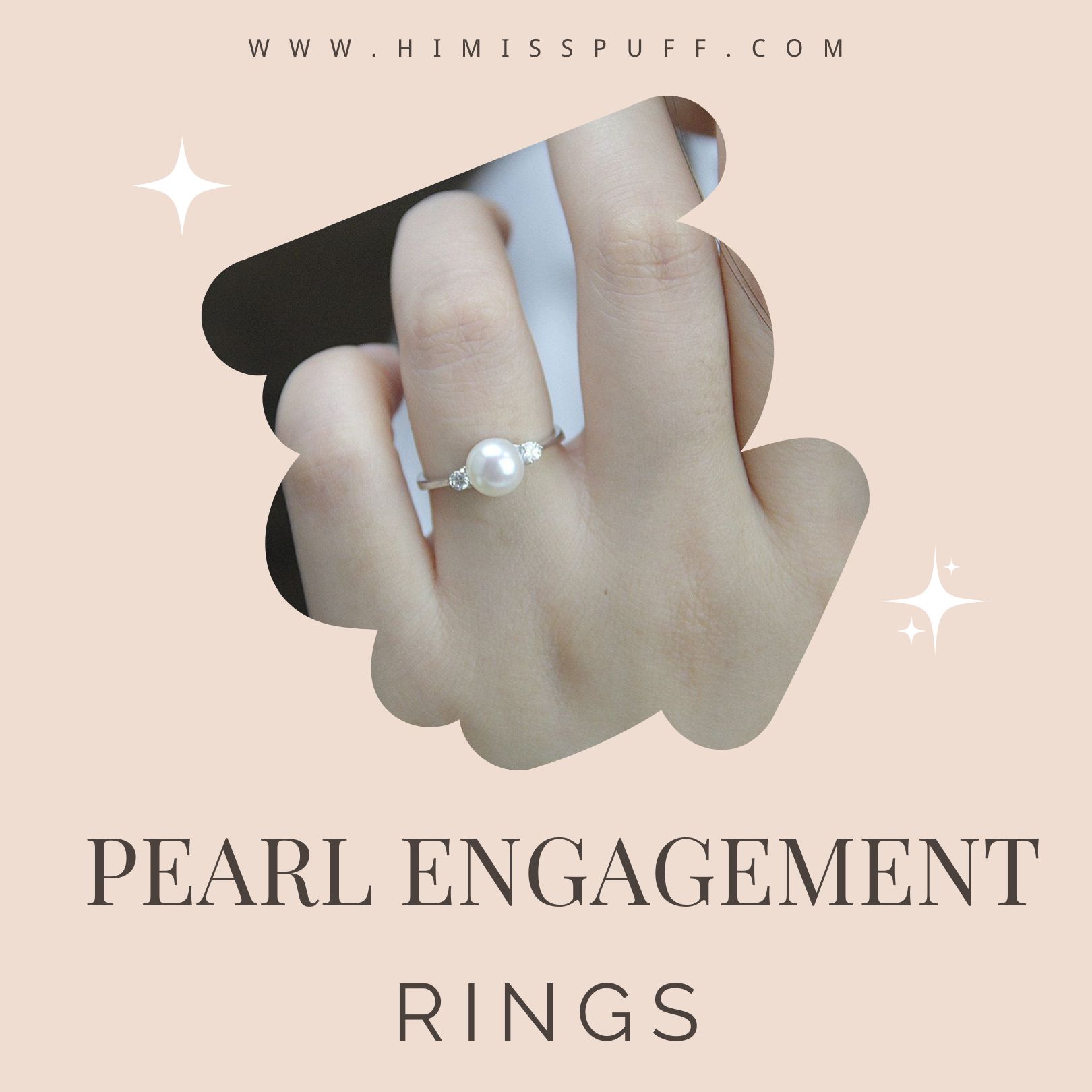 Pearl Engagement Rings