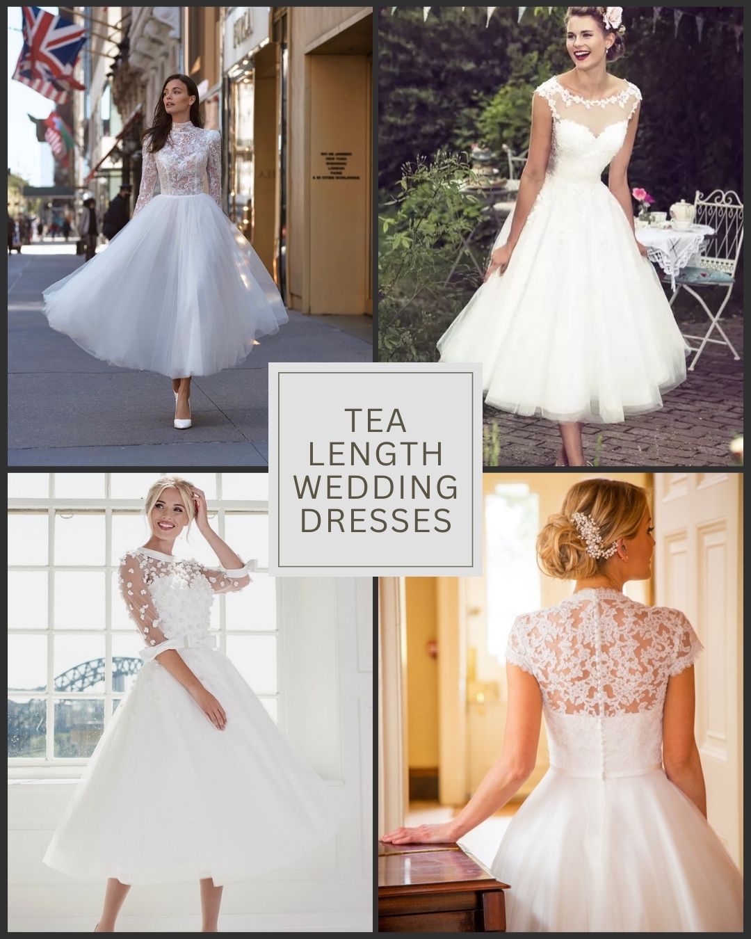 ️ 20+ Best Tea Length Wedding Dresses Ideas In 2023 - HMP